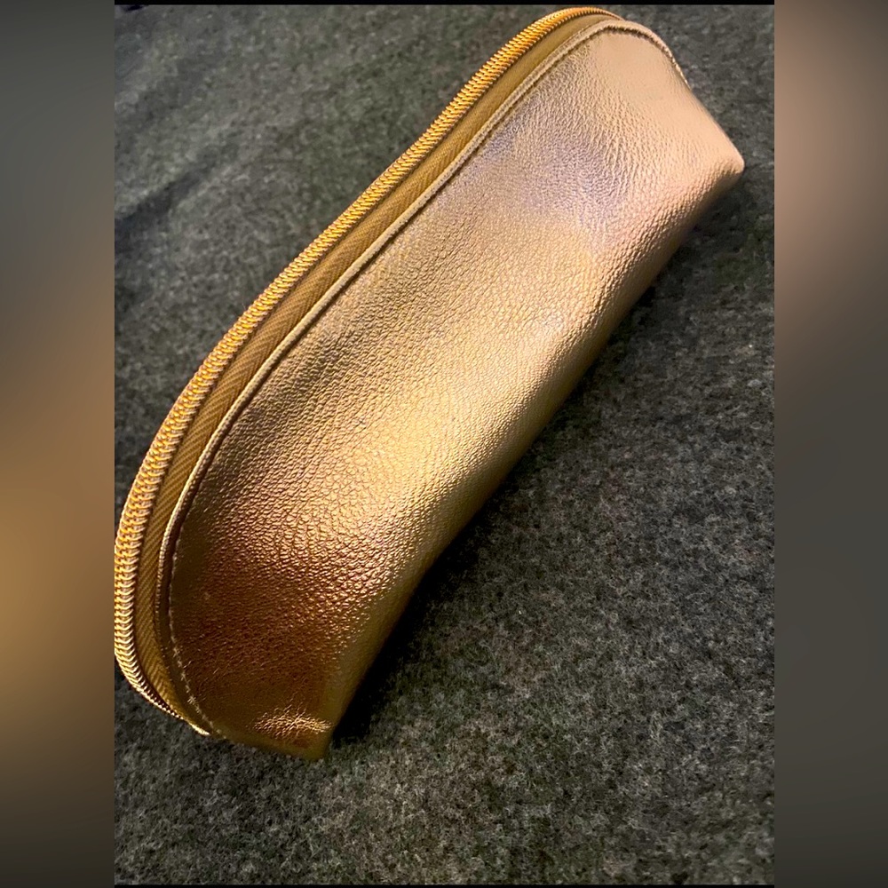 Morphe Gold Cosmetic Bag